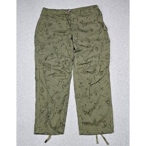 Vintage 80s Desert Night Camo Trousers Army Baggy Pants Men's L Reg Drawstring